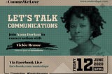 Introducing the Communicators We Love Series