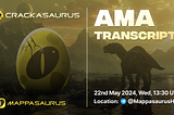 AMA Highlights | Mappasaurus, May 2024