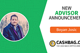 Crypto Investment Fund Founder Boyan Josic joins CashBag.co Advisory Board