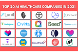 Top 20 AI Healthcare Companies in 2021