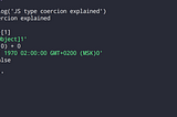 JavaScript type coercion explained