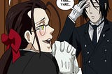 (ENG/ESP) Fanart Grell and Sebastian Michaelis – The Black Buttler /Fanart de Grell y Sebastián…