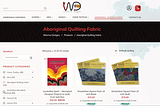 Australian Aboriginal Fabric for Quilting Projects