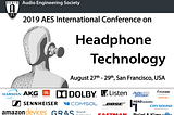 Tempow present at the 2019 AES International Conference on Headphone Technology