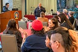 photo of Arts Leadership Symposium attendees at Seattle University