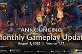 Gameplay Update Version 1.11
