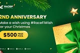 RaceFi 2nd Anniversary — Celebration with our community!