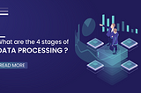 What are the 4 stages of data processing?