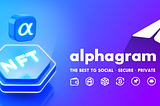 alphagram with MetaMask connection