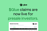 $GLUE claims are now live for all presale investors!