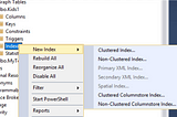 Sql Server Indexes All Notes