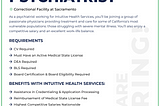 Job Opening: Psychiatrist Position at Correctional Facility in Sacramento