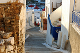 Narrow Street, Dodecanese Islands, Greece