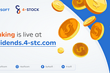 4STC Staking is live!
