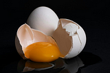 A raw egg