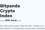 Sparen mit Bitcoin bei bitpanda