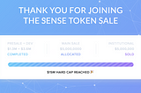 The Most Sensible Token Sale Just Closed