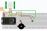 How to Make an Intruder Alarm with PIR/Motion Sensor and ESP32