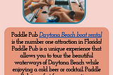 Daytona Beach Boat Rental