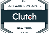 Top NYC Custom Software Development Company by Clutch!
