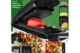 Fullstar Vegetable Chopper — Food Chopper — Onion Chopper — Vegetable Slicer & Spiralizer — Veggie…