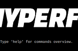 Hyperfoil CLI in a browser (screenshot)