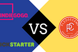 PledgeCamp vs Kickstarter vs Indiegogo