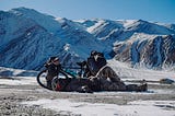 White Christmas sees hero Khmer cyclist brave -30°c