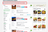 Building Zomato Search 2.0 (1/2)