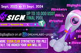11 Sept. 2023–11 Sept. 2024 Web3 Renaissance! Up to 10,000 USDT on #BigBagBack #HODL giveaway