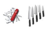 Swiss Knife : Large model vs Multiple Knives : Small models