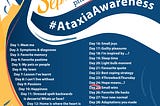 Ataxia Awareness in September