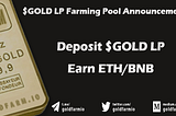 $GOLD LP Pool Announcement