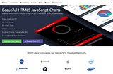 CanvasJS Homepage