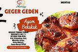 EMPUK BANGET, Call 0896–0333–9232, Ayam Bekakak Madu Mentas BTR, Mentas Cafe & Resto