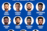 India's Expected Playing 11 for T20 World Cup 2024.