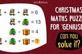 Can You Crack This Christmas Maths Puzzle?
