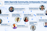 Introducing Our 2024 OpenAQ Community Ambassadors!