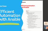 Efficient Automation with Ansible