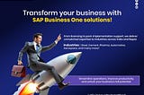 Transforming Businesses with SAP Business One Solutions Provider in India | TEKROI