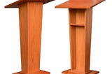 Title: Elevate Your Space with Elegance: The Timeless Appeal of Wooden Podiums