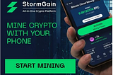 Are you a Crypto Trader? Make bonus income with Stormgain!!