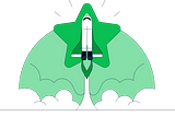 A rocket launch.