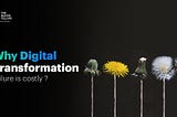 Why Digital Transformation Failure is costly ? Digital marketing, Thedigitalfellow, tdf