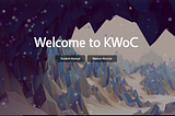 KWOC| Kharagpur Winter Of Code Project Report