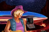 Her Spaceship Calls Out to Her