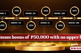 Diwataplay — Max bonus of ₱50,000 with no upper limit