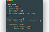 Creating CSS Animations with @keyframes