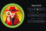 HackTheBox — Haystack Walkthrough