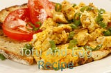 Tofu And Egg Recipe